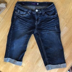 Vigoss Distressed Jean Shorts